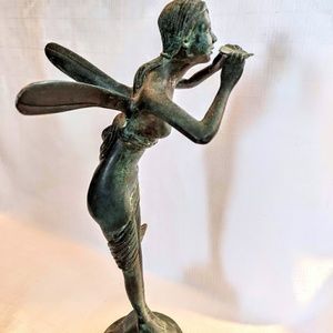 SOLD Statue art nouveau replica fairy